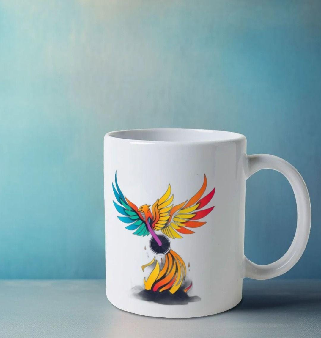 Wings of Resilience Eco Mug – Empower Your Morning