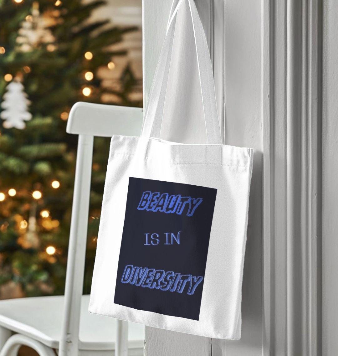 Beauty in Diversity Tote – Celebrate Boldly