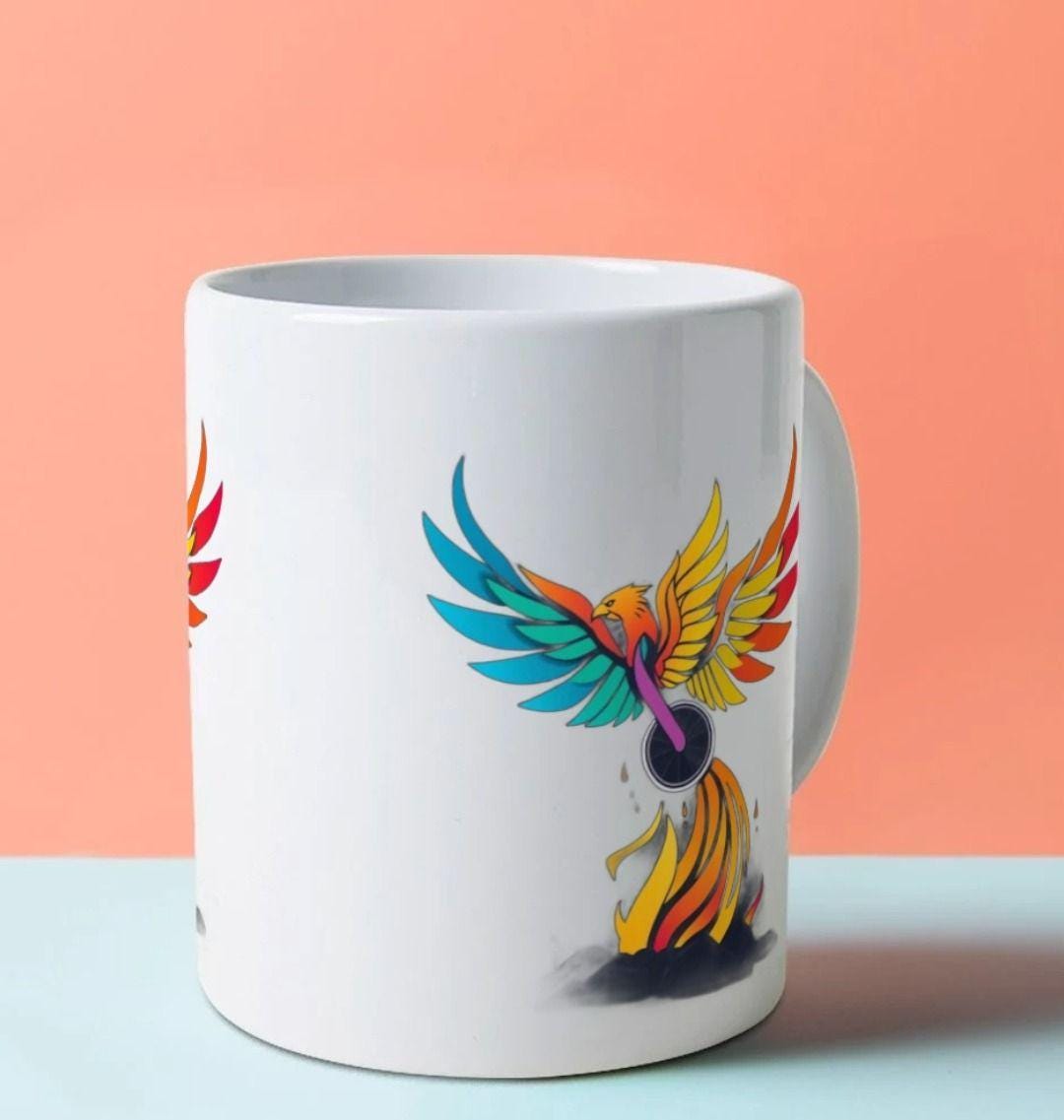Wings of Resilience Eco Mug – Empower Your Morning