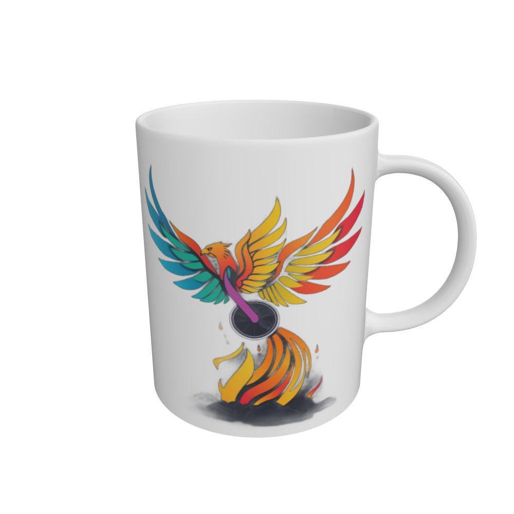 Wings of Resilience Eco Mug – Empower Your Morning