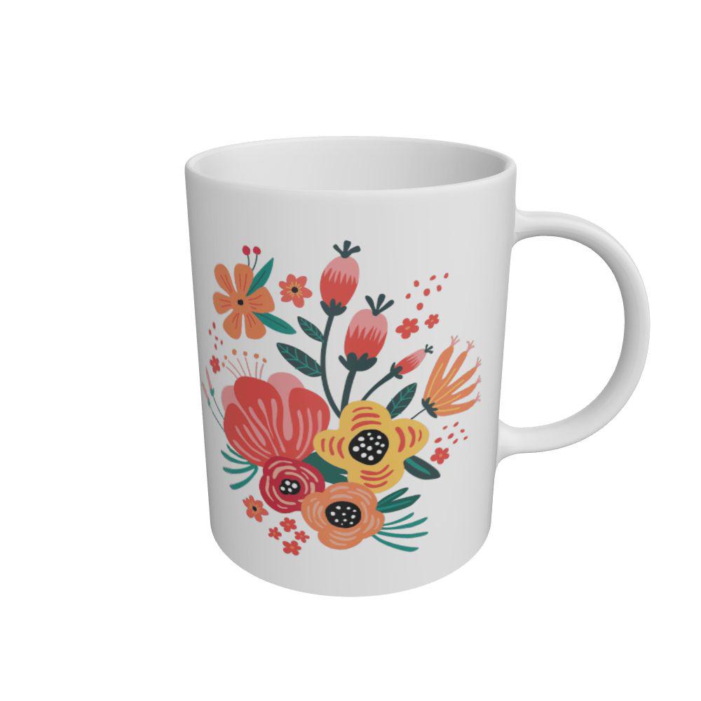 Blossoming Sips Eco Mug – Floral Power in a Cup