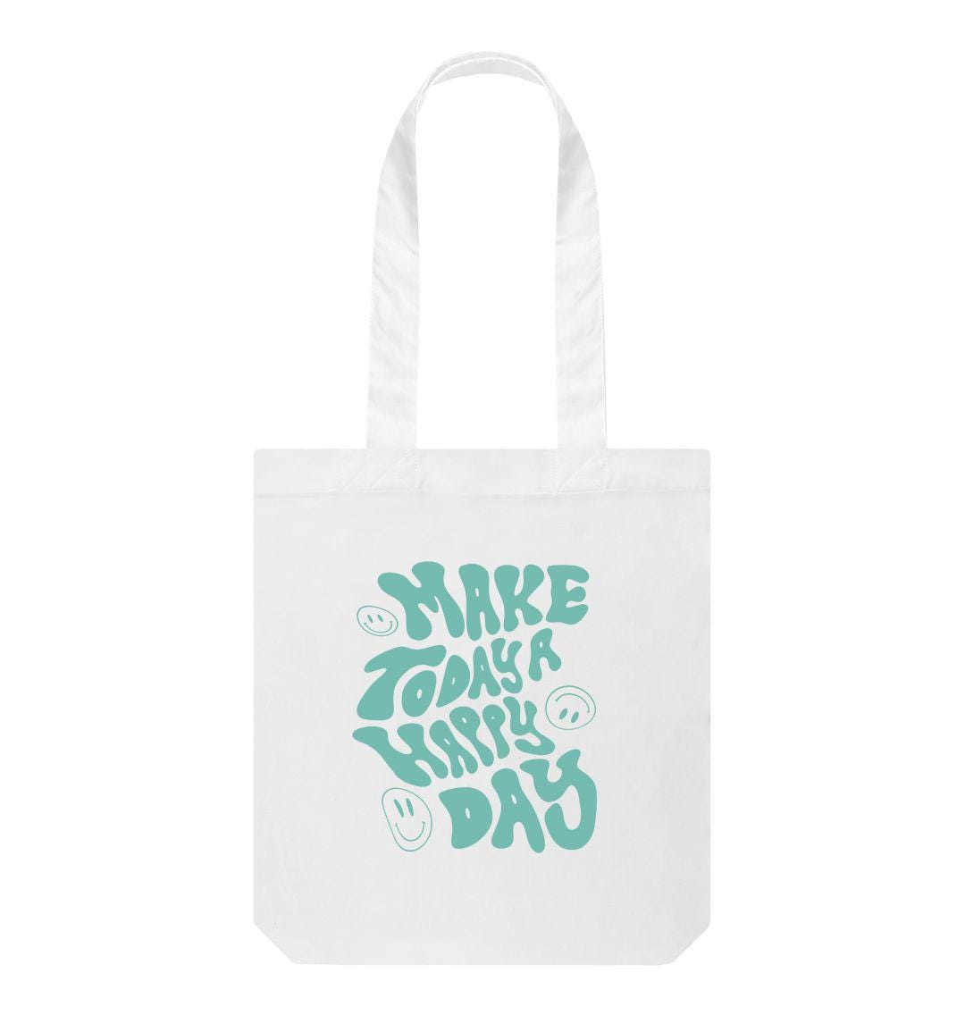 Make Today a Happy Day Tote Bag