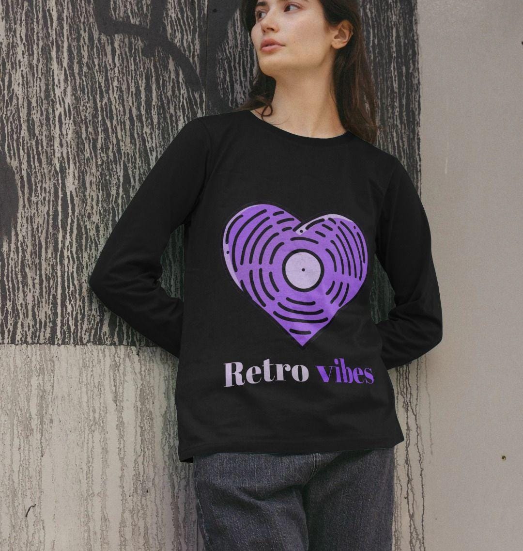 Retro Vibes Tee – Women’s Fit | Throwback, Thoughtfully Made