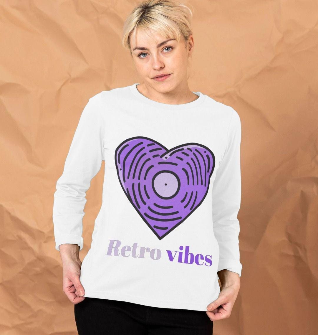 Retro Vibes Tee – Women’s Fit | Throwback, Thoughtfully Made