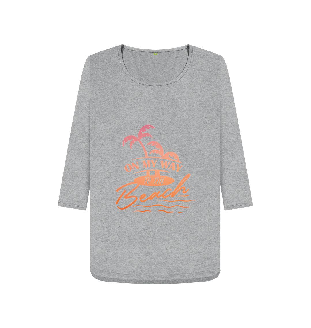 On My Way to the Beach Tee – Women’s Fit | Summer Mood Activated