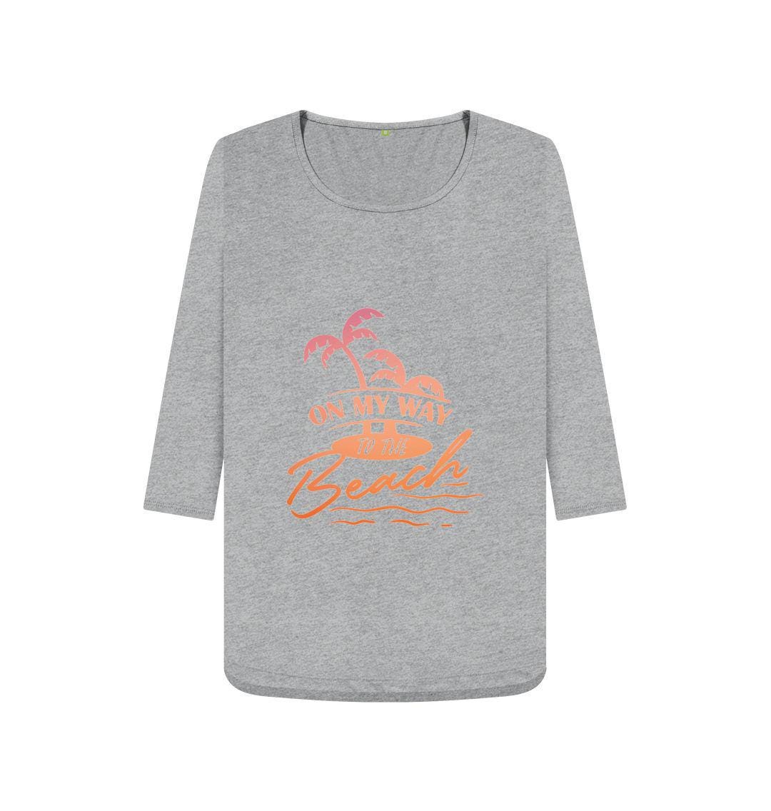 On My Way to the Beach Tee – Women’s Fit | Summer Mood Activated