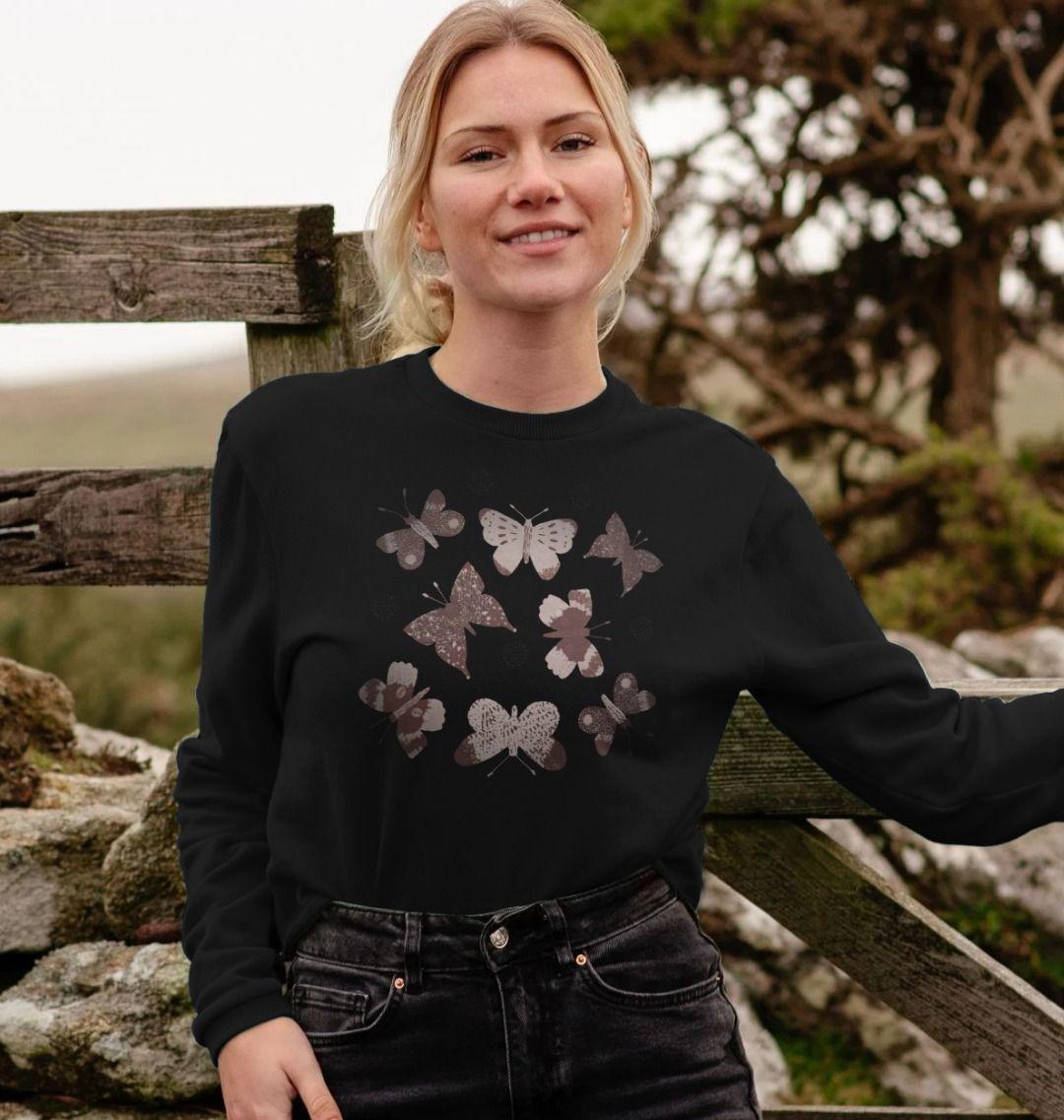 Butterflies Boxy Tee – Women’s Fit | Light but Loud