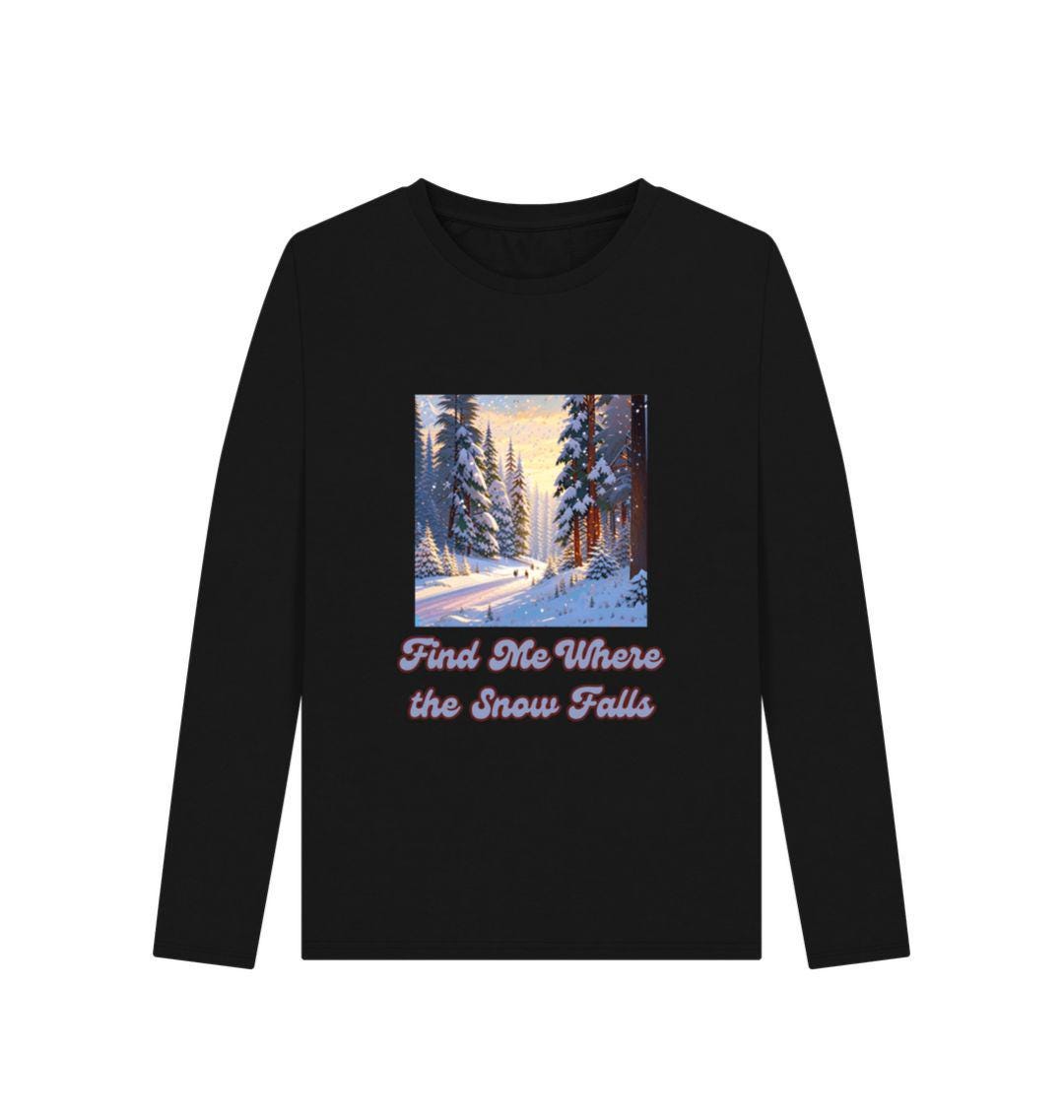 Snowfall Escape Long Sleeve – Women’s Fit | Winter Calm