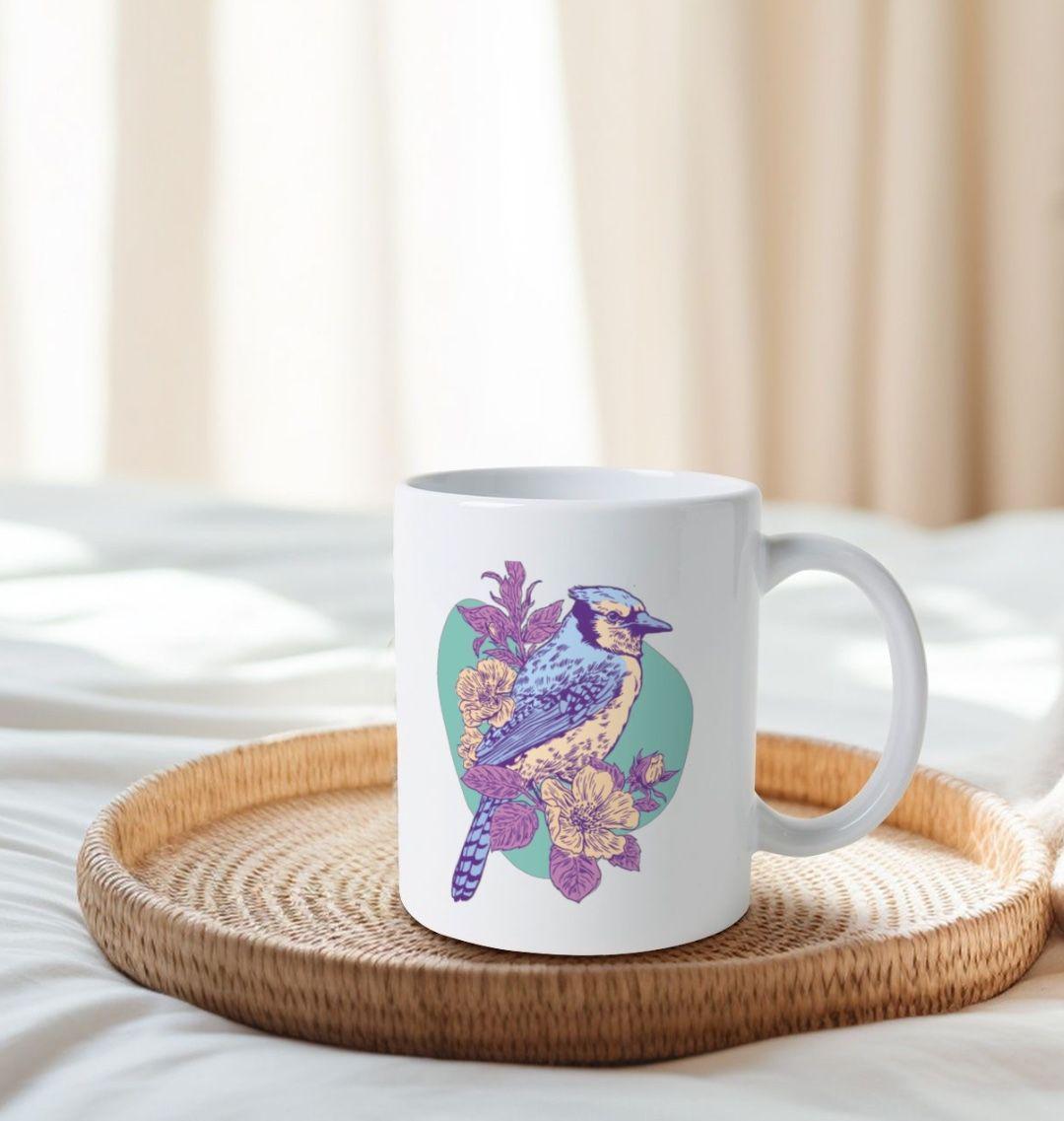Blossom Chirp Eco Mug – Springtime in Every Sip