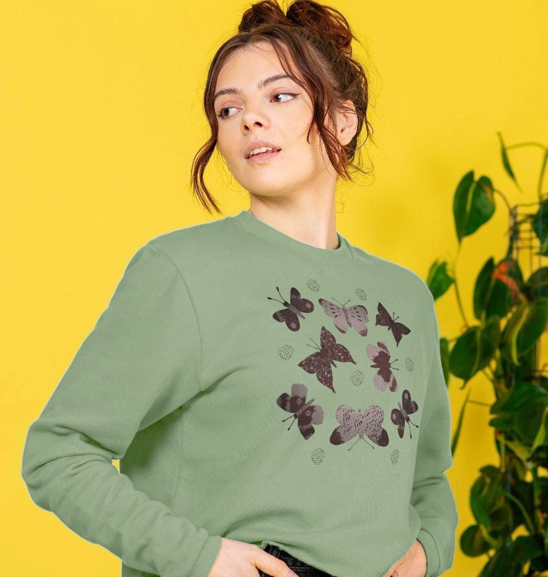 Butterflies Boxy Tee – Women’s Fit | Light but Loud