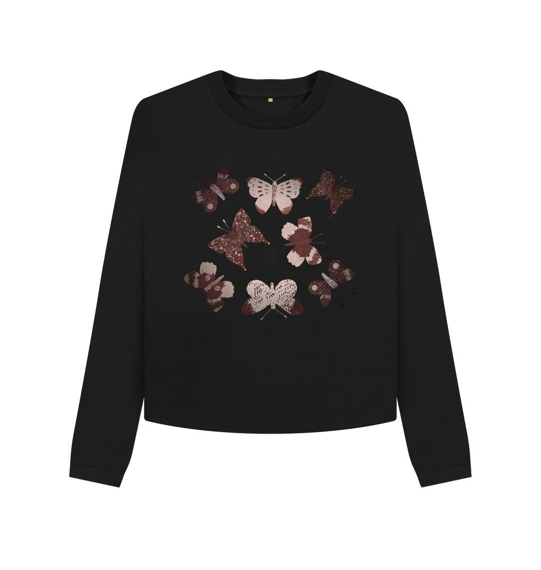 Butterflies Boxy Tee – Women’s Fit | Light but Loud