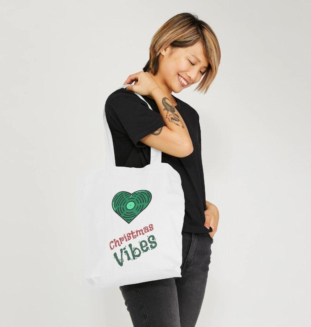 Christmas Vibes Tote Bag