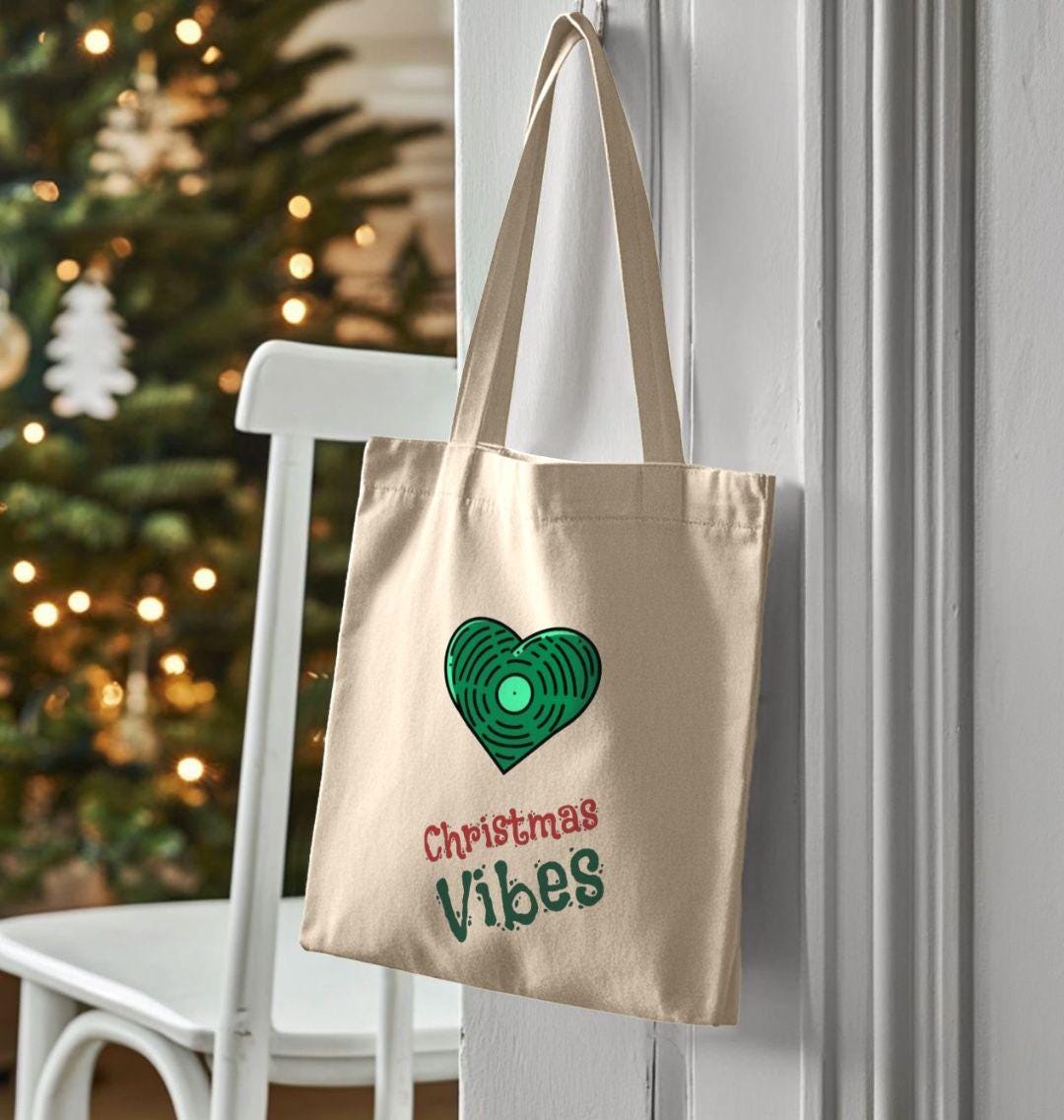 Christmas Vibes Tote Bag