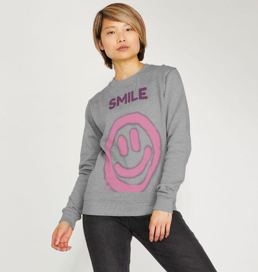 Smile Crewneck Jumper – Women’s Fit | Soft Strength