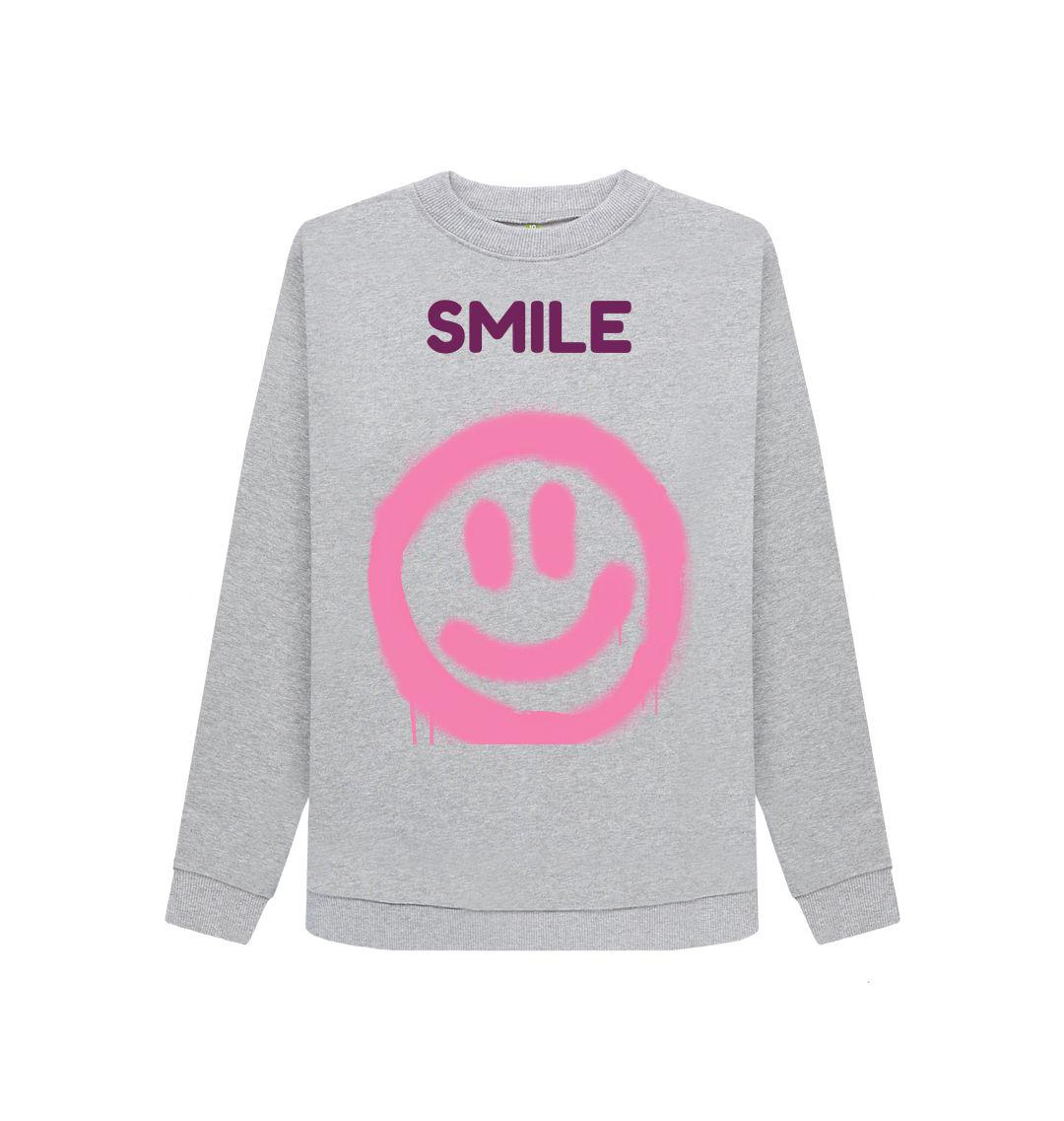 Smile Crewneck Jumper – Women’s Fit | Soft Strength